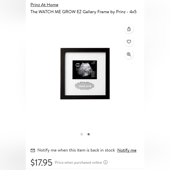 Watch Me Grow Frame - Picture 8 of 10